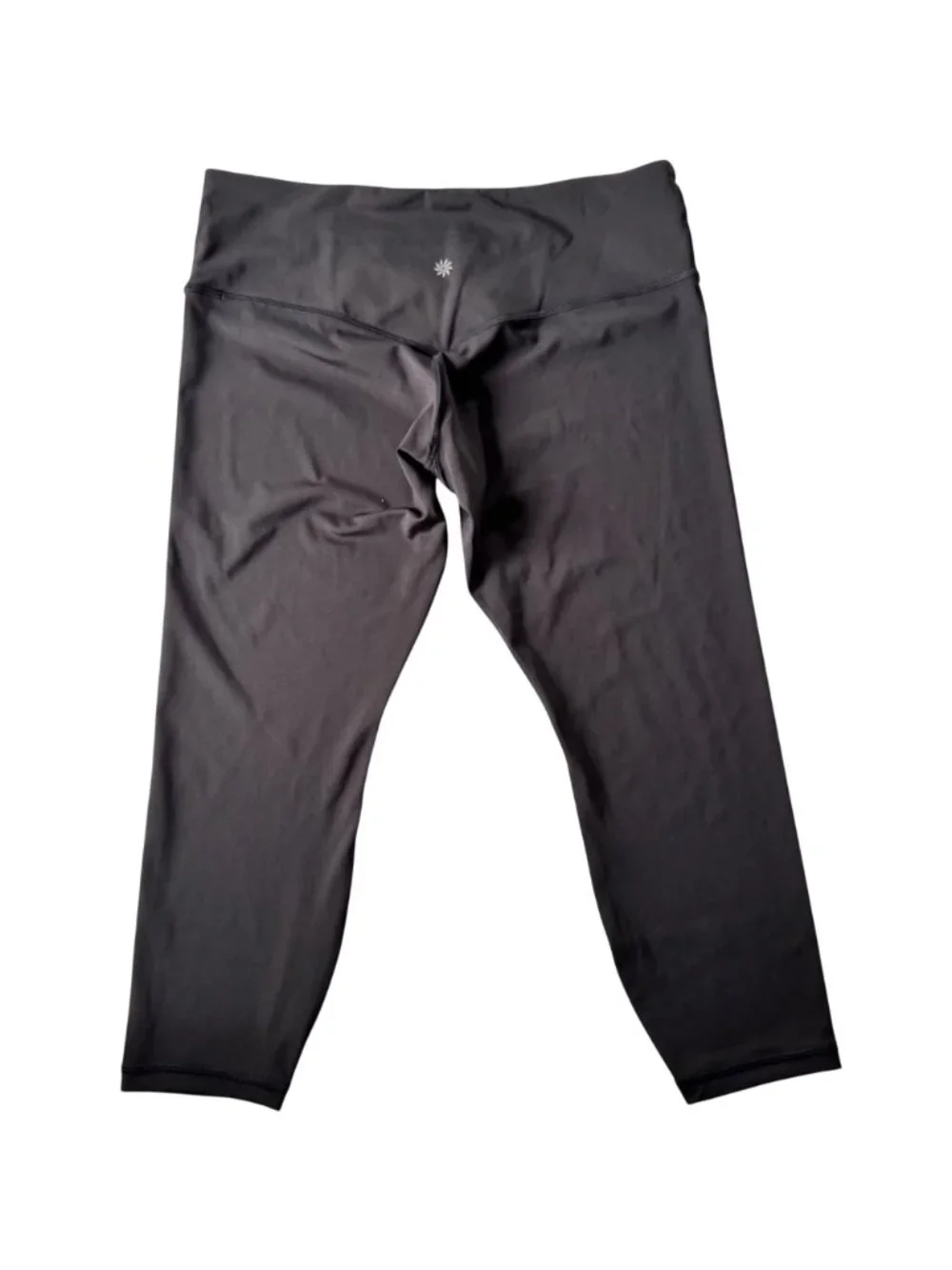 Athleta Womens Elation Train 7/8 Tights 981878 Black Sz L High-Waisted Stretch - Picture 3 of 16
